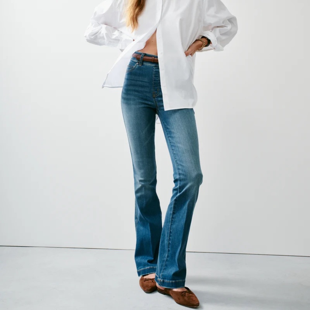 SPANX Blue Denim Jeans